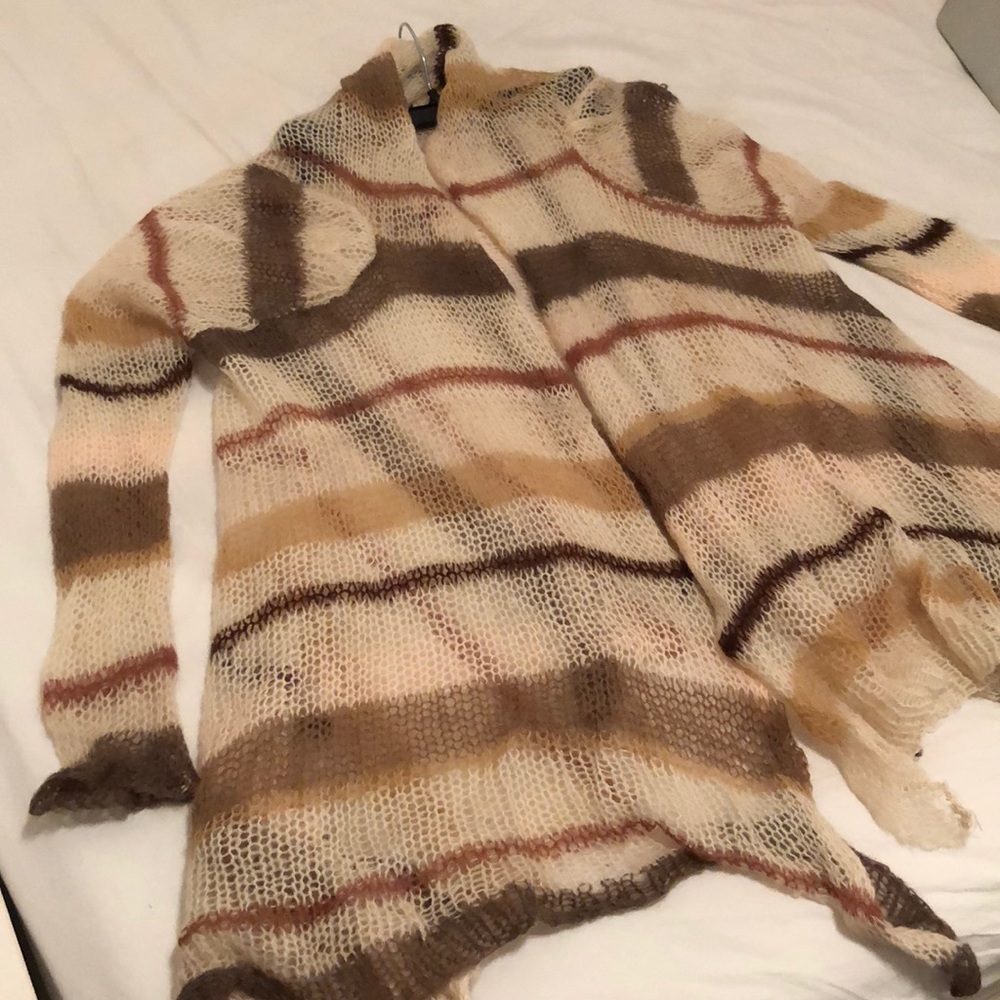 Knit Cardigan | Striped | Love Stitch